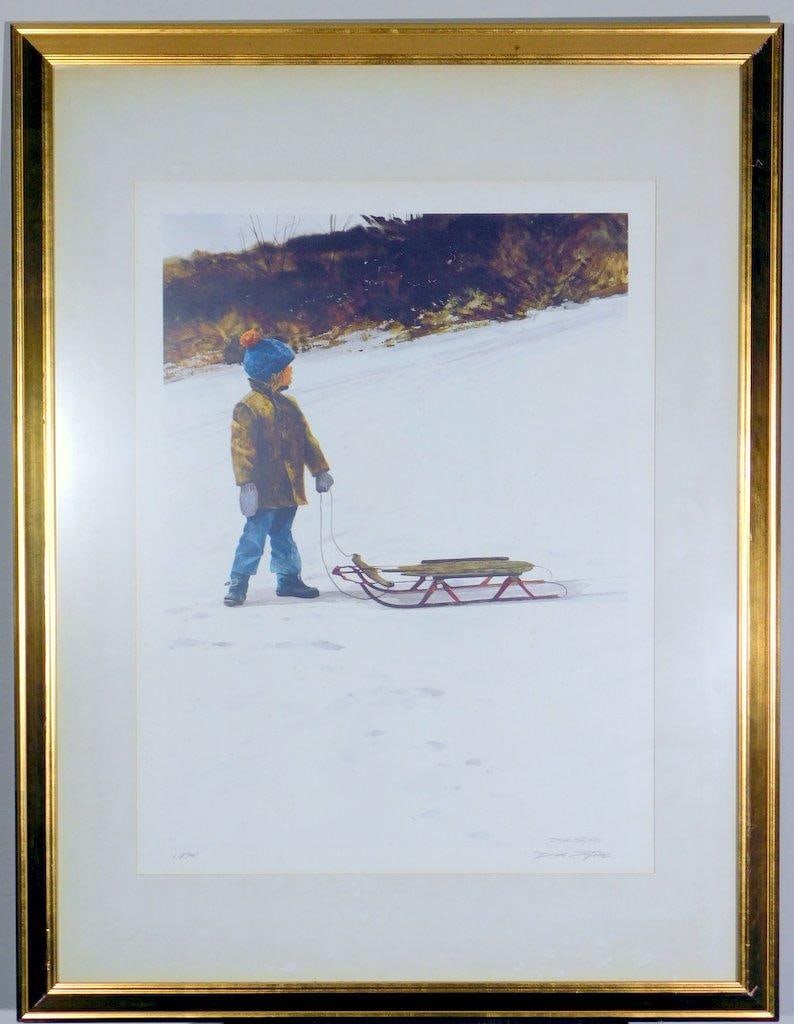 Listed Artist Don Stone Limited Edition Print, "Nana's Boy" (1 of 9)
