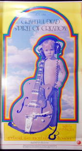 Grateful Dead 1969 Univ. of Utah Concert Poster, Second Printing: In very good used condition In rolled shape Has creases throughout Nothing terrible, view photos for the best idea on condition Union Ballroom, U. of Utah Late Show Salt Lake City, UT USA Grateful Dea