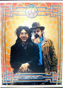 Wonderful Grateful Dead Gonna Miss Me When I'm Gone Poster, Psychedelic: Must have Jerry Garci Grateful Dead poster Chris DiLeo. Original 1997 poster, thick stock paper Rolled up shape Very good condition, view photos Measures: 19 W x 23 inches L
