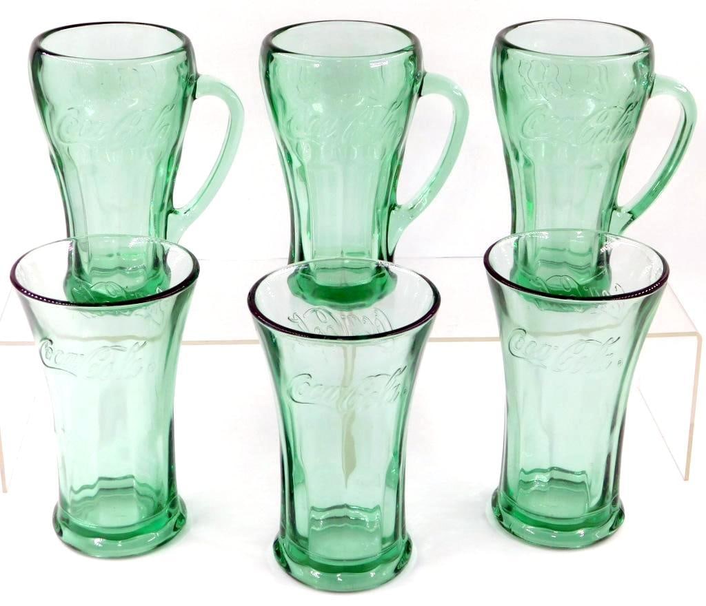 Grouping of Collectible Libbey Coca-Cola Glass Mugs and Glasses, (6) (1 of 7)