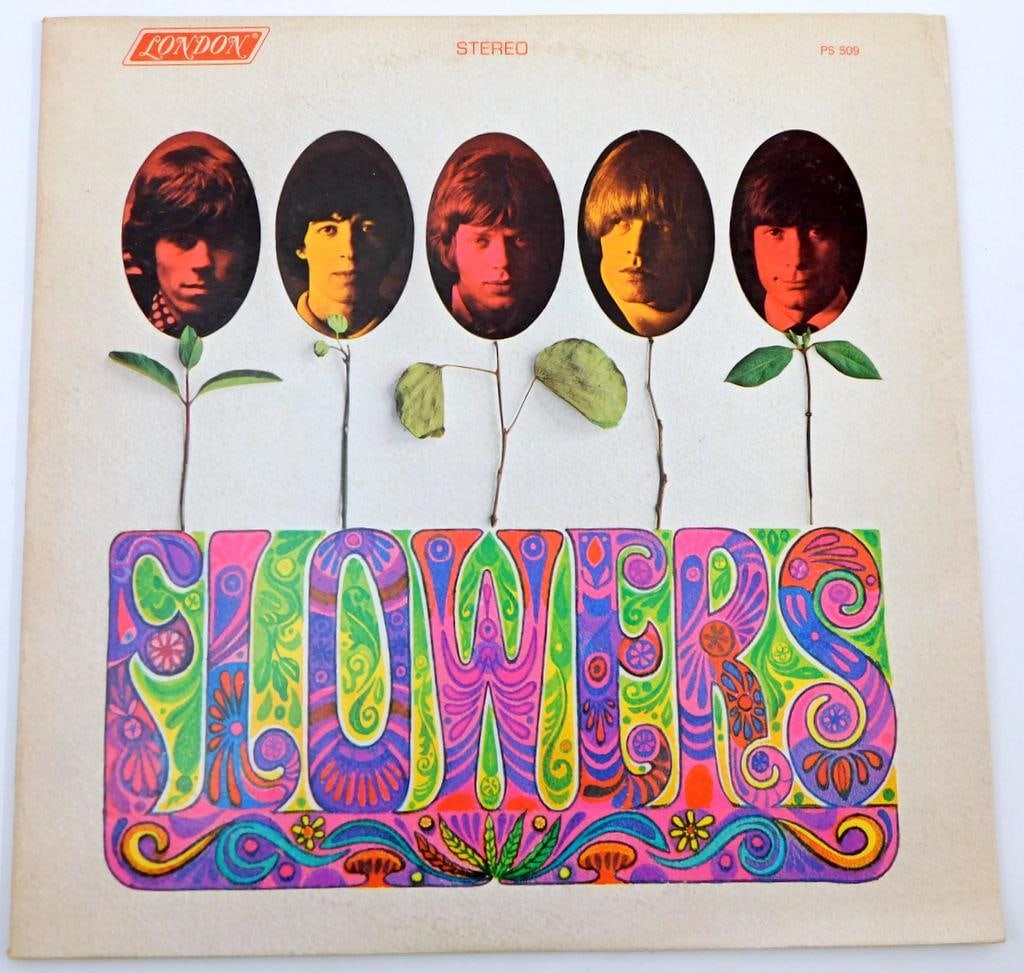 The Rolling Stones 'Flowers' Vinyl LP, PS-509, London Records, Stereo (1 of 4)