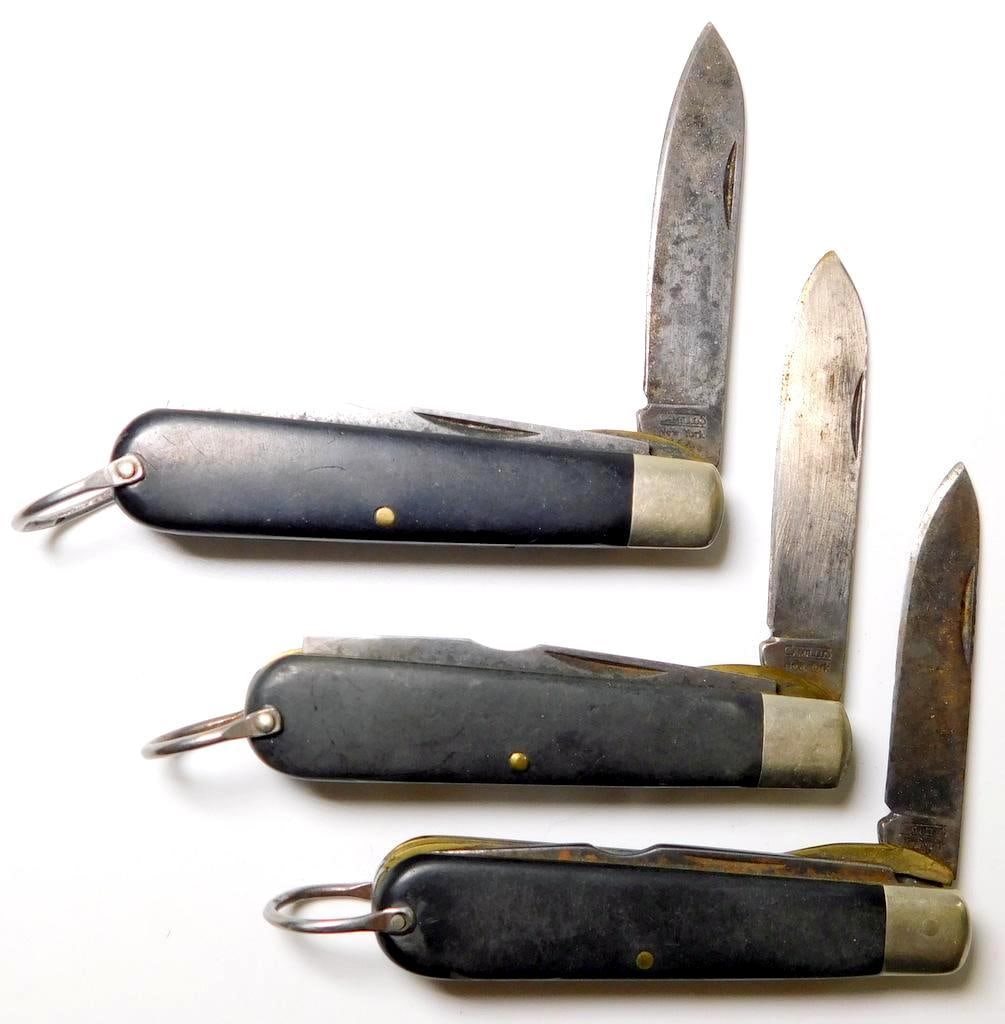 Grouping of Camillus New York Pocket Knives, (3) (1 of 15)