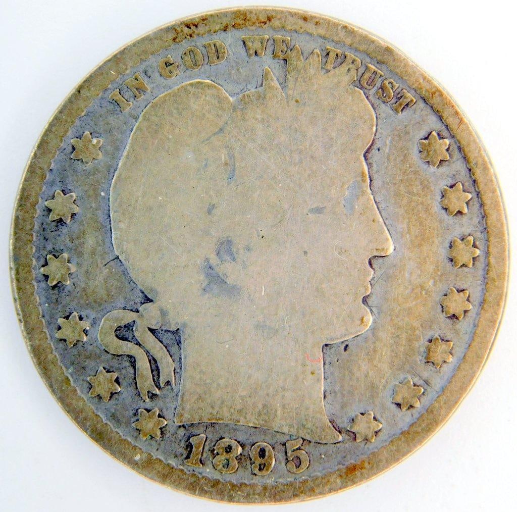 1895-O Barber Silver Quarter (1 of 2)