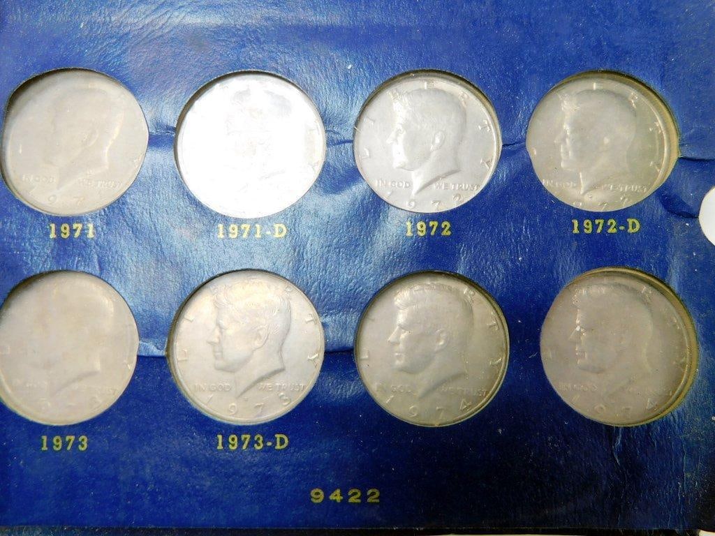 John F. Kennedy Half Dollar Coin Collection Album (1964 and Onward) - 2