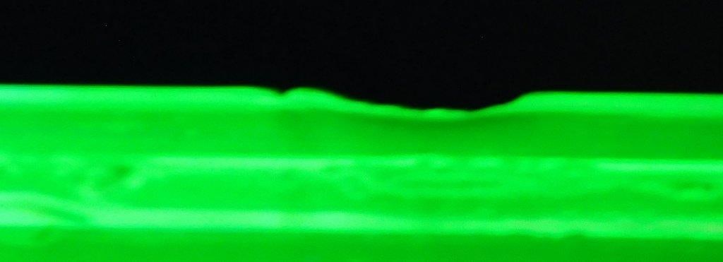 Green Uranium Glass Rectangular Refrigerator Dish - 5