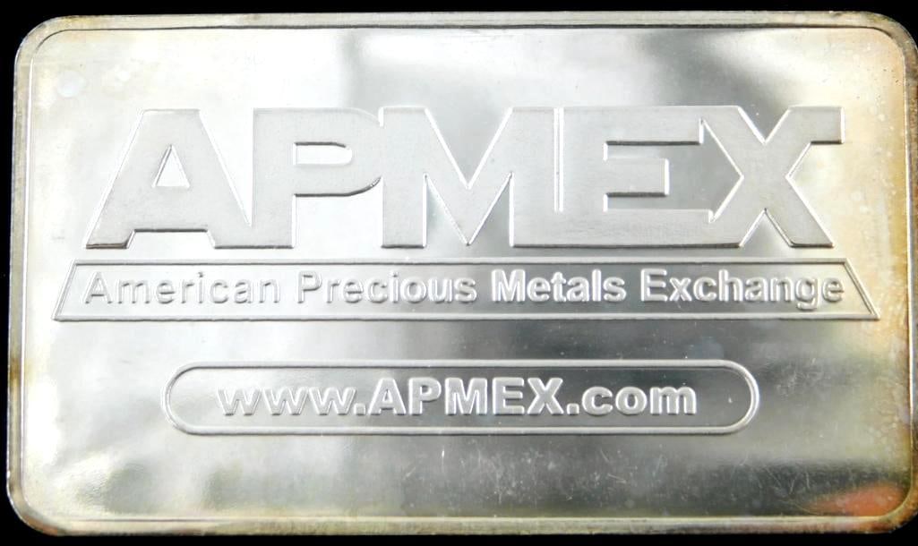 10 Troy oz Silver Bar, APMEX - 4