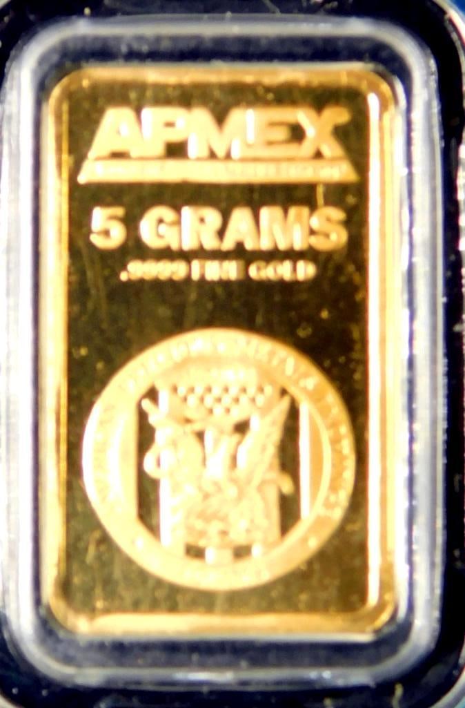10 GRAMS of .9999 Fine Gold, APMEX - 4