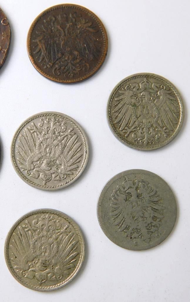 Collection of International Coins, Various Denominations and Dates - 5