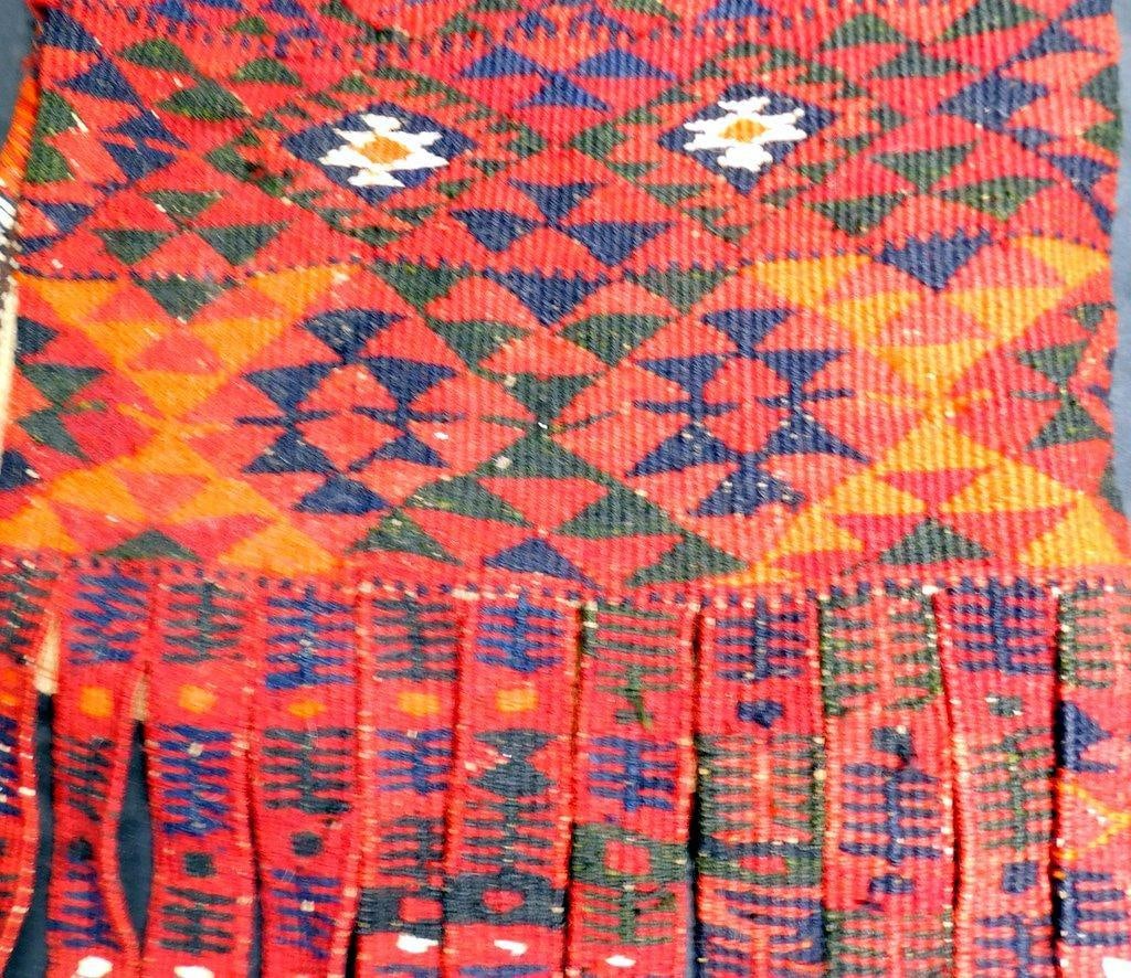 Tribal Afghan Camel Saddle Bag Hand Knotted Wool Blanket Rug - 4