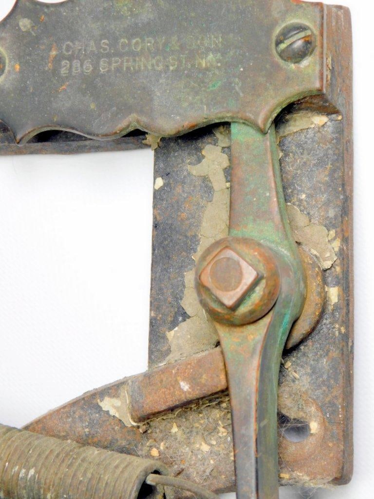 Charles Cory & Son N.Y. Steam Ship Engine Room Brass Signal Bell - 14