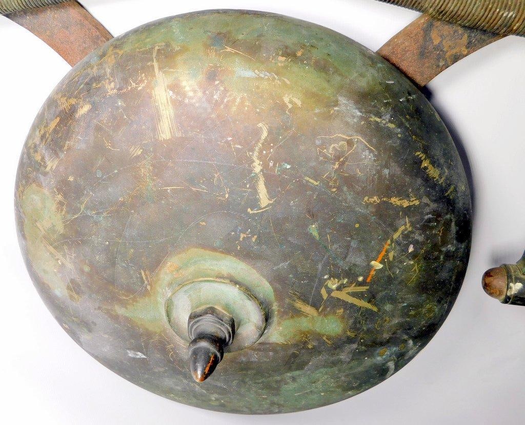 Charles Cory & Son N.Y. Steam Ship Engine Room Brass Signal Bell - 18