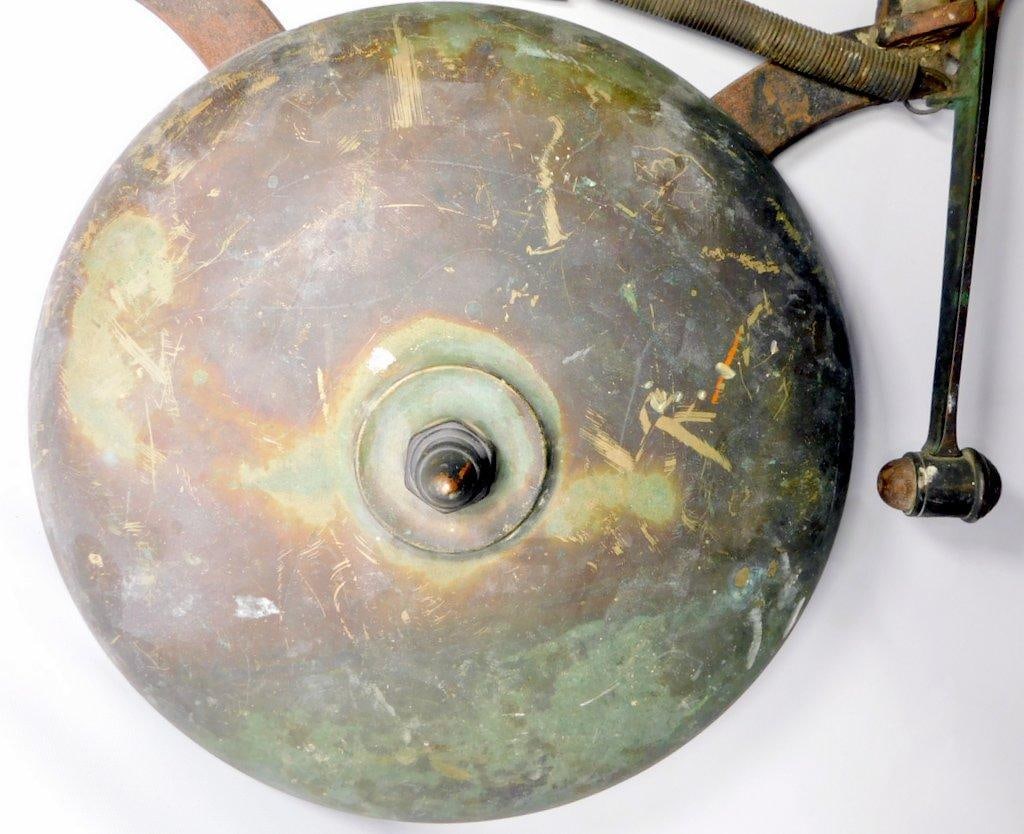 Charles Cory & Son N.Y. Steam Ship Engine Room Brass Signal Bell - 19