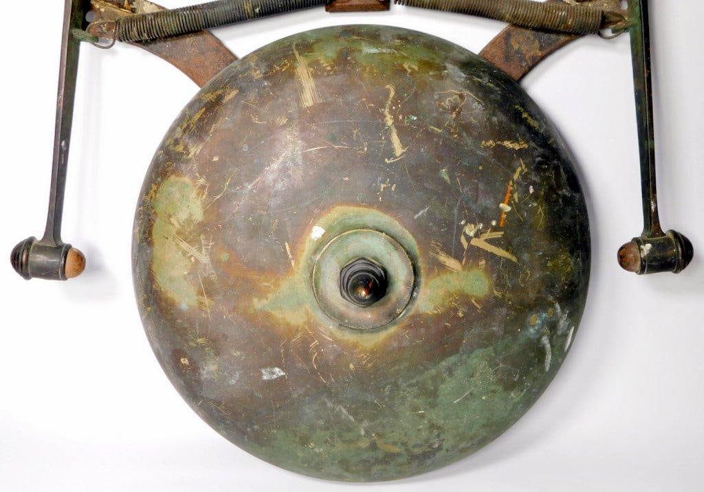 Charles Cory & Son N.Y. Steam Ship Engine Room Brass Signal Bell - 2