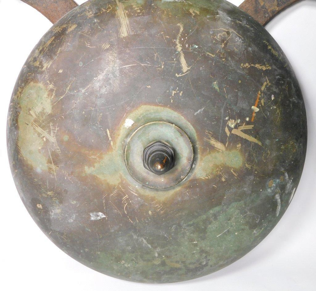 Charles Cory & Son N.Y. Steam Ship Engine Room Brass Signal Bell - 3