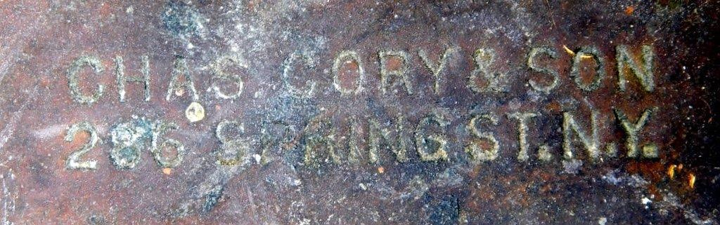 Charles Cory & Son N.Y. Steam Ship Engine Room Brass Signal Bell - 6