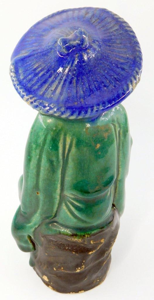 Pair of Mudmen Chinese Sage Figures - 7