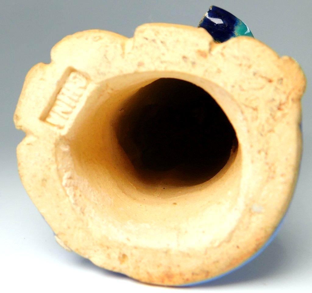 Antique Chinese Mudman, Wise Man w/ Tablet - 4