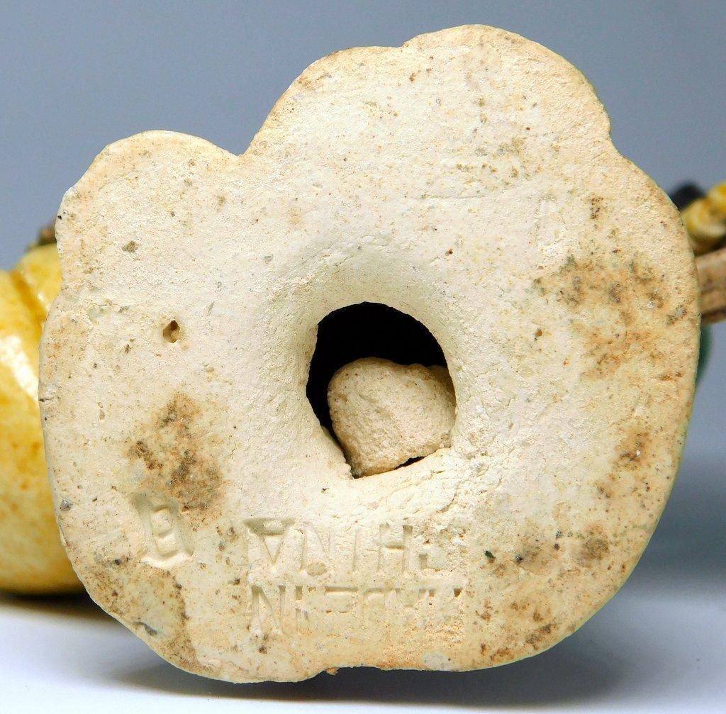 Pair of Chinese Yoke Bearer Mudmen Figures - 5