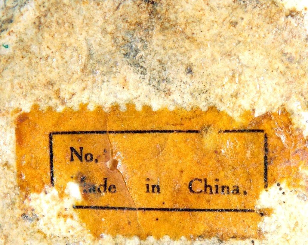 Chinese Shiwan Eldery Man Mudman w/ Jar - 5