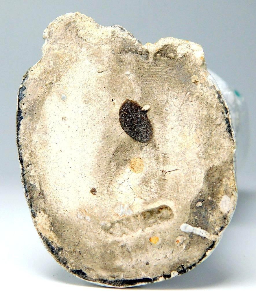 Pair of Chinese Mudmen Hand-Sculpted Figures - 5