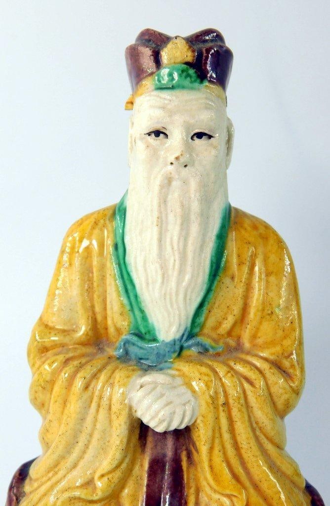 Chinese Pottery Figurine of Zhang Guolao - 2