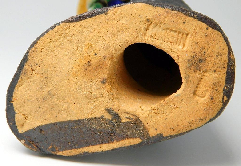 Pair of Chinese Mudmen Sage Figurines - 7