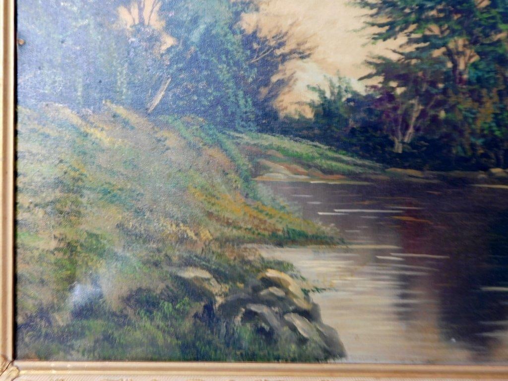 Original Landscape, Signed, O/C Framed Artwork, Signed T. Paine - 7