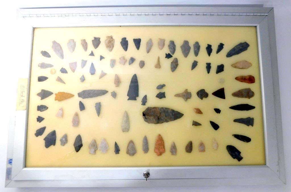 Collection of Pennsylvania Found Native American Projectile Points - 2