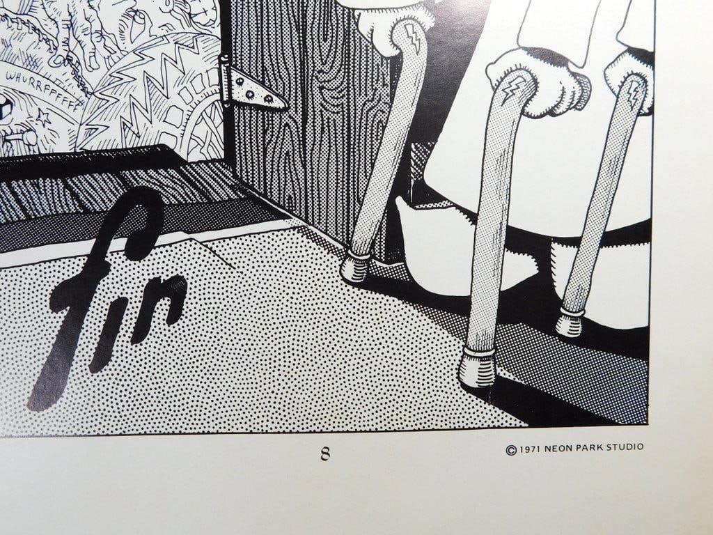 1971 Neon Park Studio 'Chemical Wedding' Comic Art Poster - 13