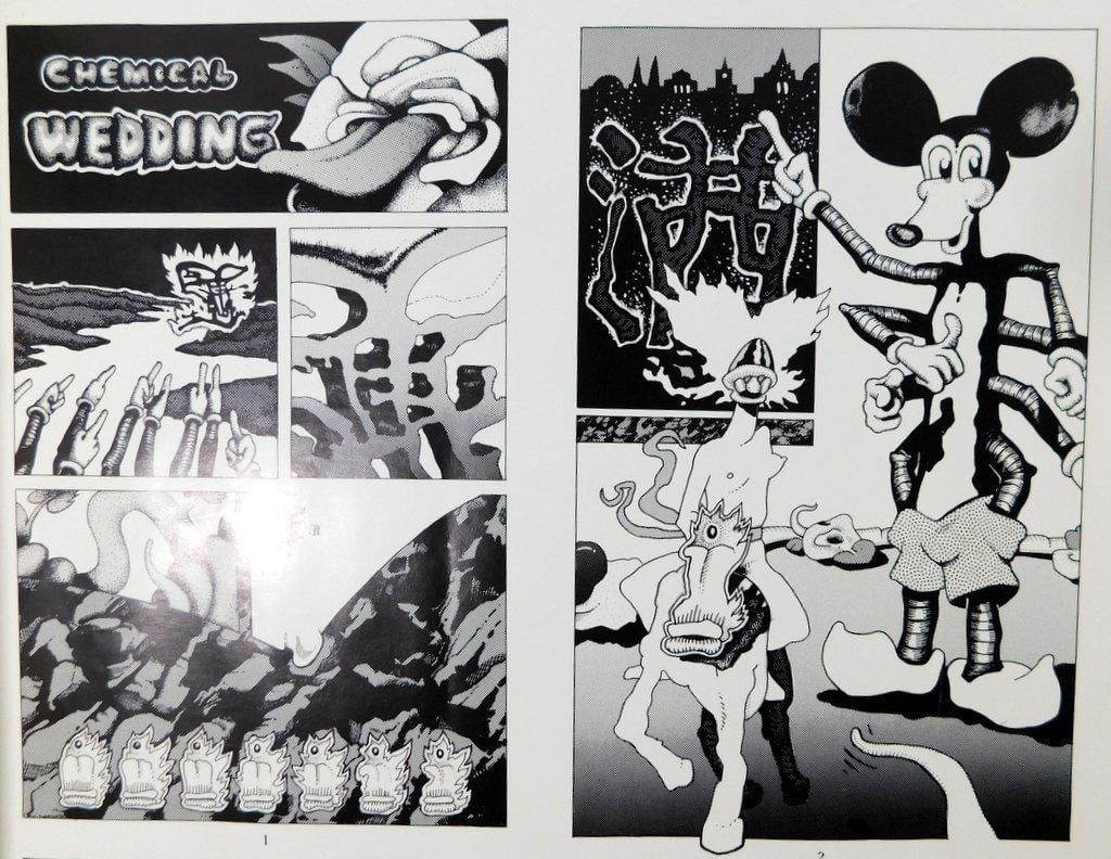 1971 Neon Park Studio 'Chemical Wedding' Comic Art Poster - 2