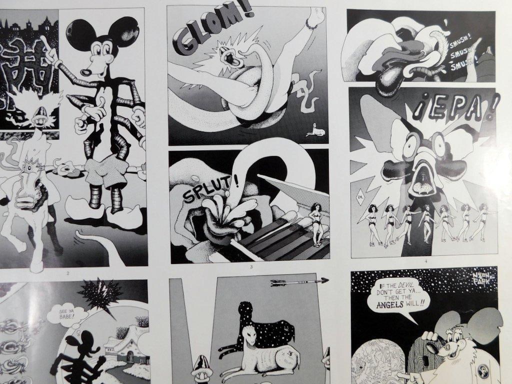 1971 Neon Park Studio 'Chemical Wedding' Comic Art Poster - 4