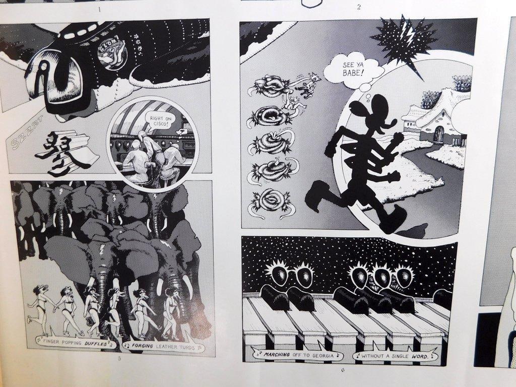 1971 Neon Park Studio 'Chemical Wedding' Comic Art Poster - 7