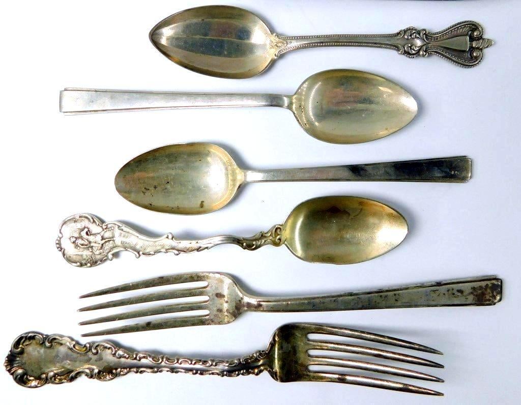 Sterling Silver Flatware Grouping, 263.90 dwt - 4