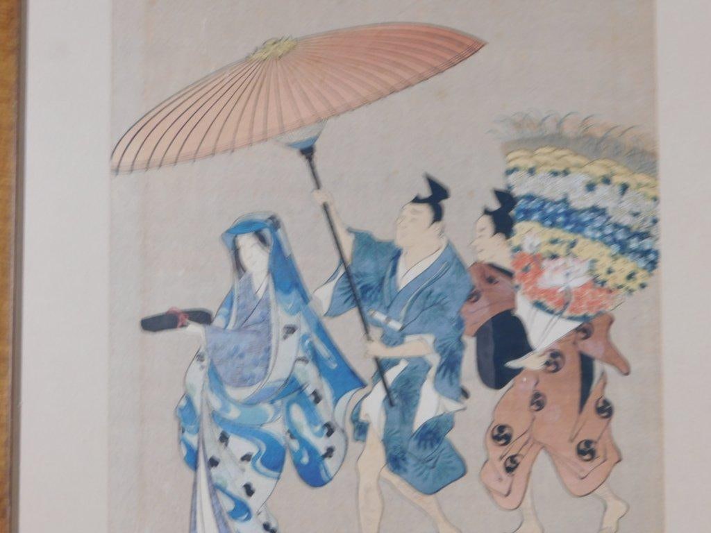 Pair of Framed Japanese Woodblock Prints - 4