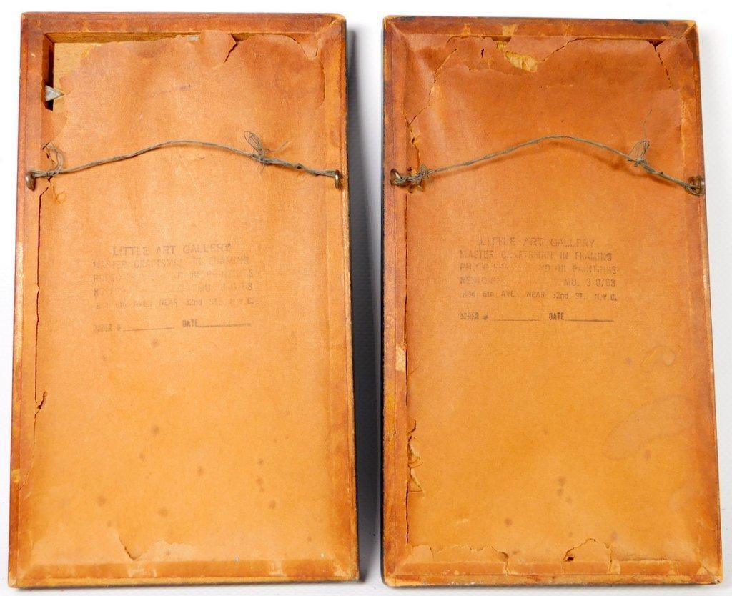 Matched Pair of Framed Chinese Paintings, Likely Gouache on Silk - 15