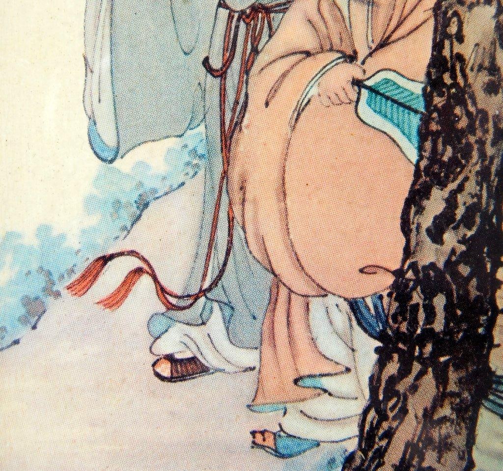 Matched Pair of Framed Chinese Paintings, Likely Gouache on Silk - 5