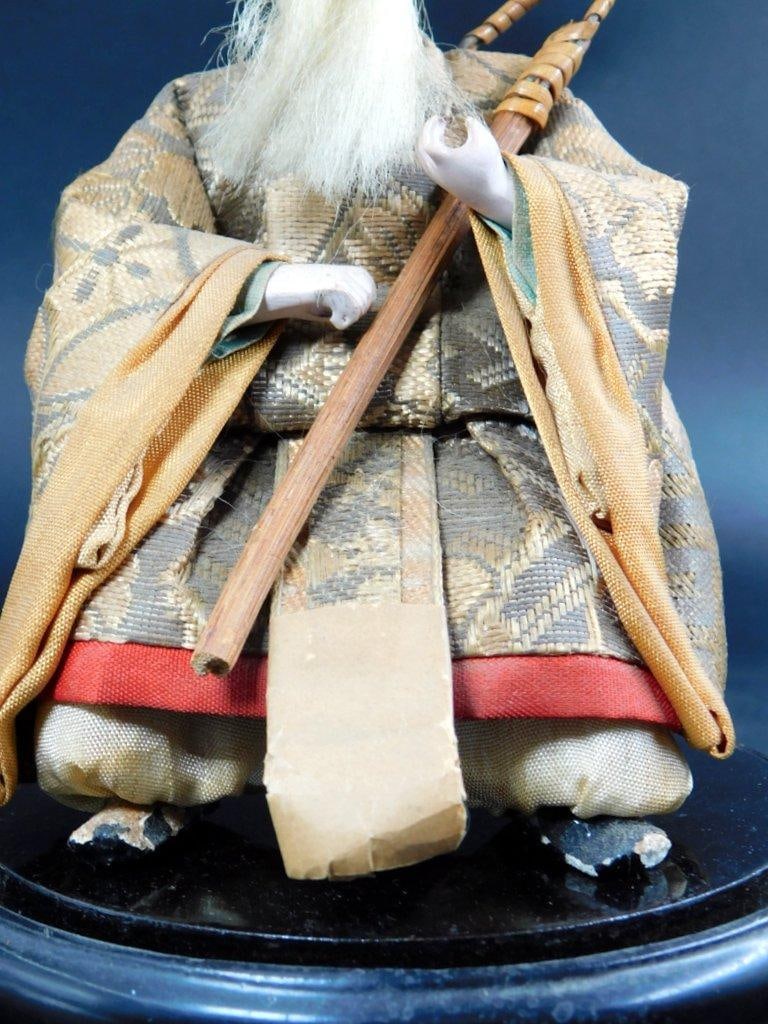 Chinese Shou Lao God of Longevity Handcrafted Figurine/Doll - 4