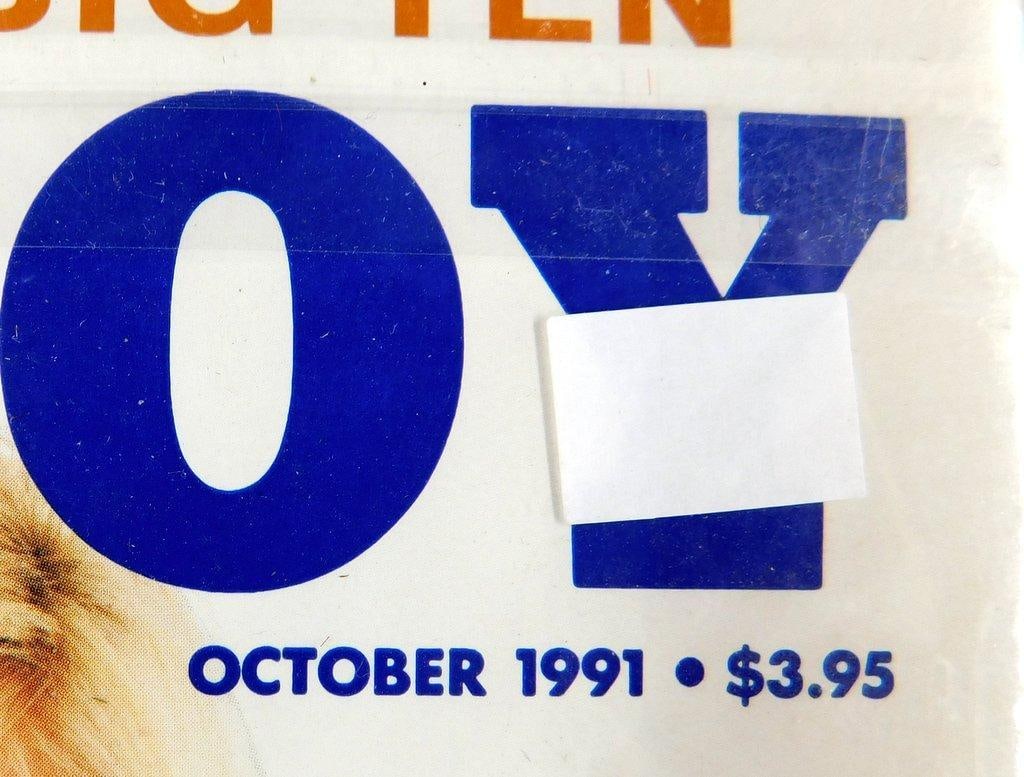 3 Playboy Magazines: October 1991, March 1990, December 1987 - 3