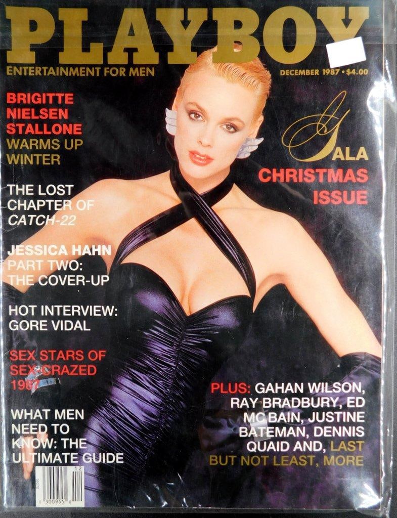 3 Playboy Magazines: October 1991, March 1990, December 1987 - 6