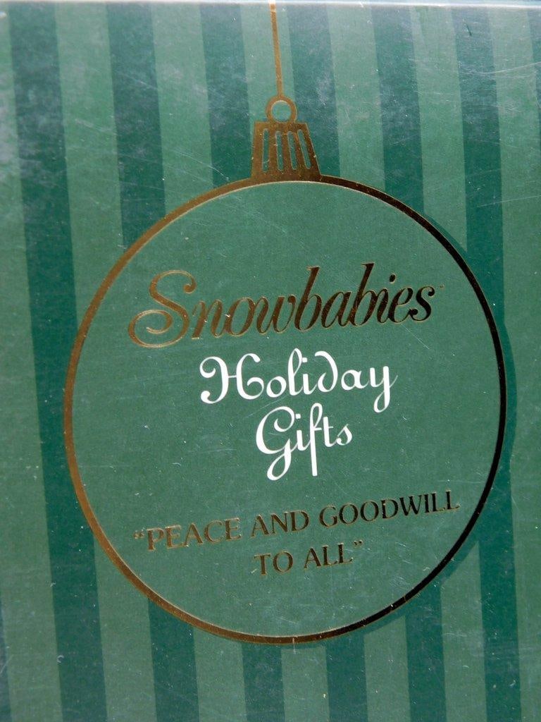Department 56 Snowbabies 2003 "Peace and Goodwill To All" Figurine - 3
