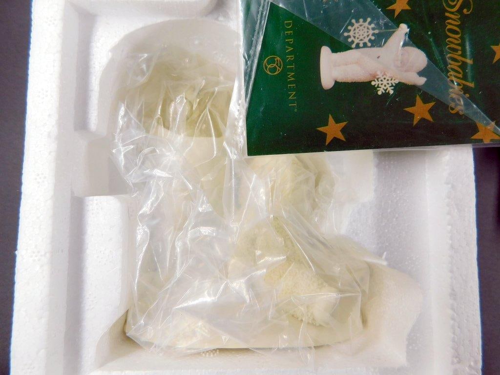 Department 56 Snowbabies Figures: 'I've Got My Eyes on You' & 'Dreams Do Come True' - 3