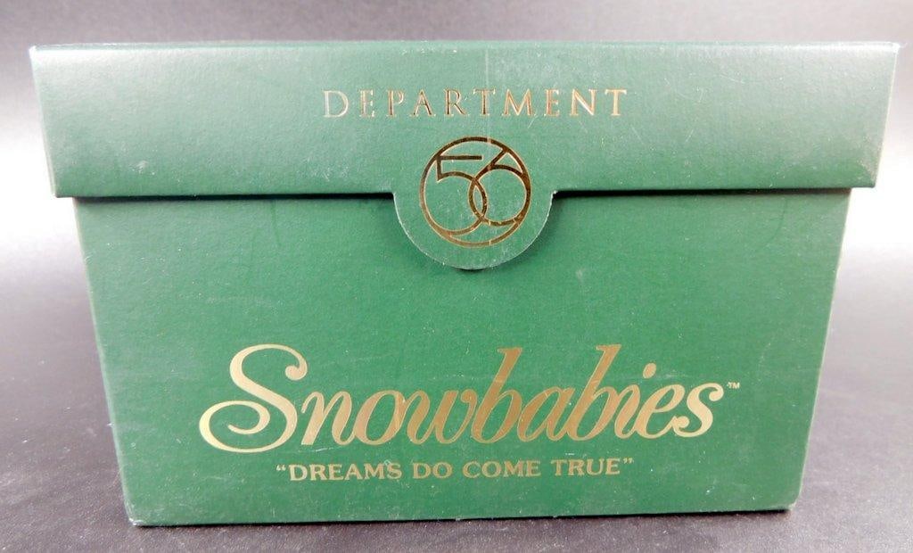 Department 56 Snowbabies Figures: 'I've Got My Eyes on You' & 'Dreams Do Come True' - 4