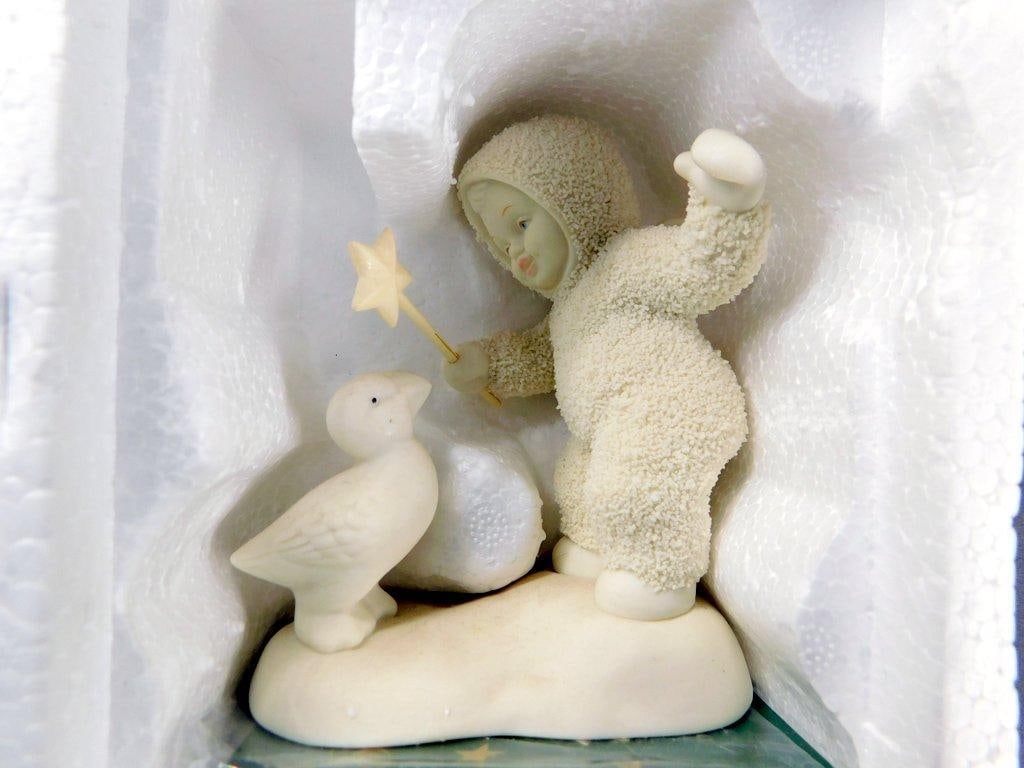 Department 56 Snowbabies Figures: 'I've Got My Eyes on You' & 'Dreams Do Come True' - 6
