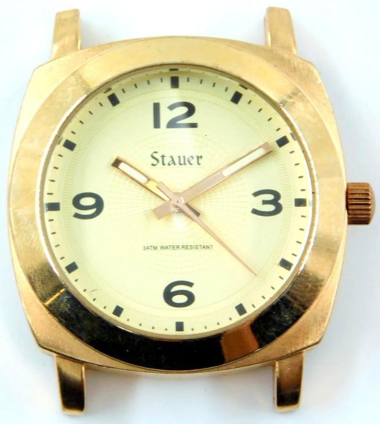 Stauer Gold-Tone Watch Case w/ 3 ATM Water Resistance (1 of 5)