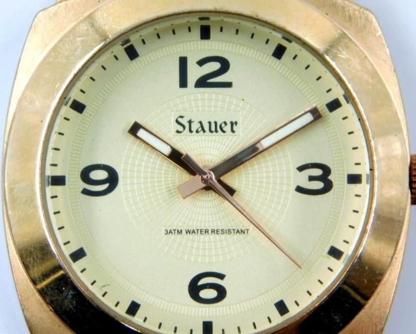 Stauer Gold-Tone Watch Case w/ 3 ATM Water Resistance - 2