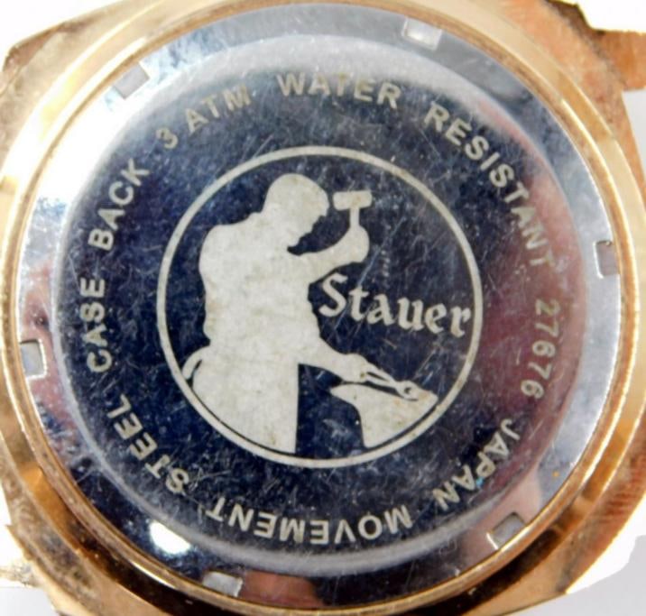 Stauer Gold-Tone Watch Case w/ 3 ATM Water Resistance - 4