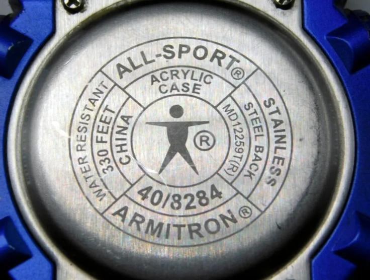 Armitron All-Sport Digital Watch with Chrono Alarm and 330FT Water Resistance - 5