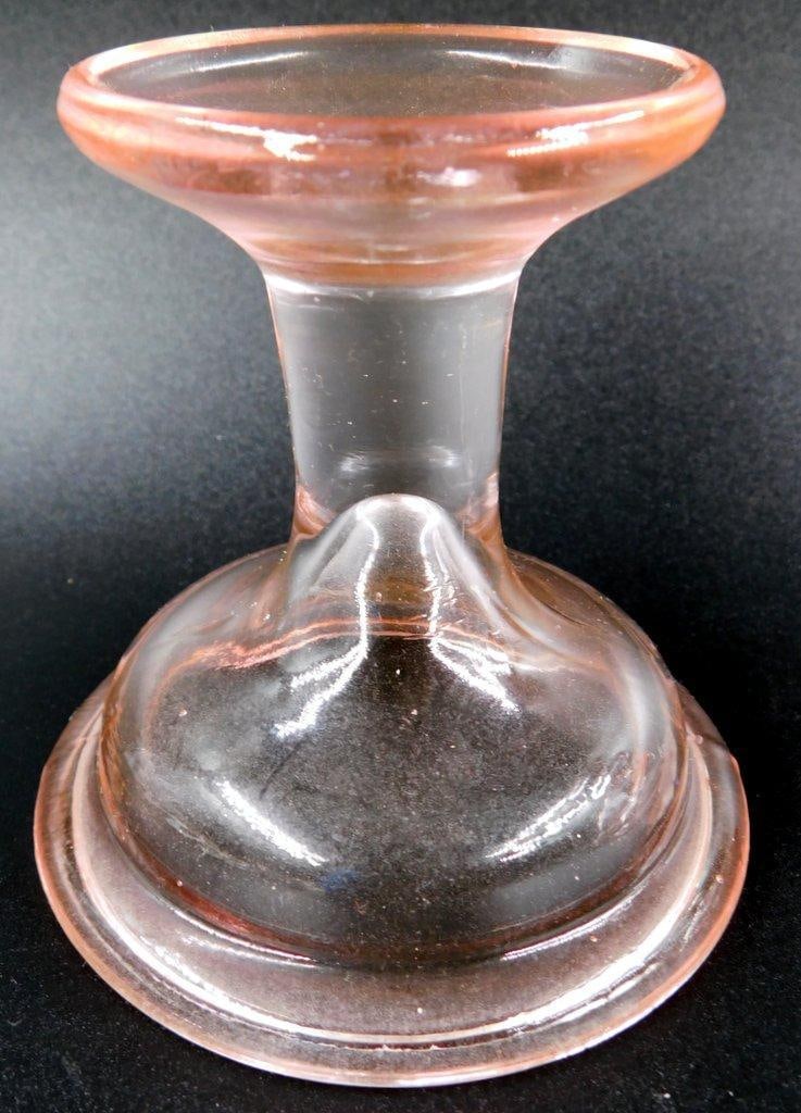 Pink Depression Glass Sherbet Cups, (2) - 5