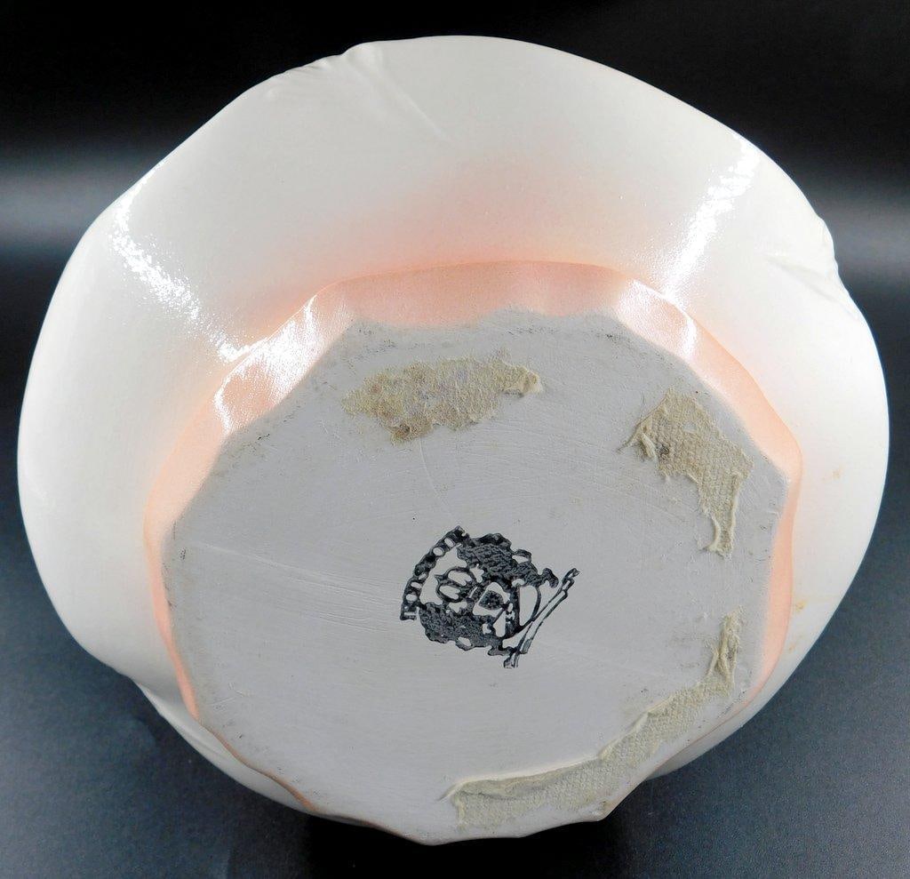 Porcelain Wash Bowl and Pitcher w/ Floral Design and Marked Bases - 12
