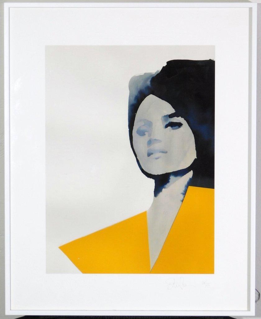 Stina Persson Limited Edition Print, A Place In The Sun: Offset print on paper by listed Artist Stina Persson Signed and numbered 20/25 in pencil as shown Framed in Halbe aluminum, glass Absolut Art purchase, includes original box as shown 